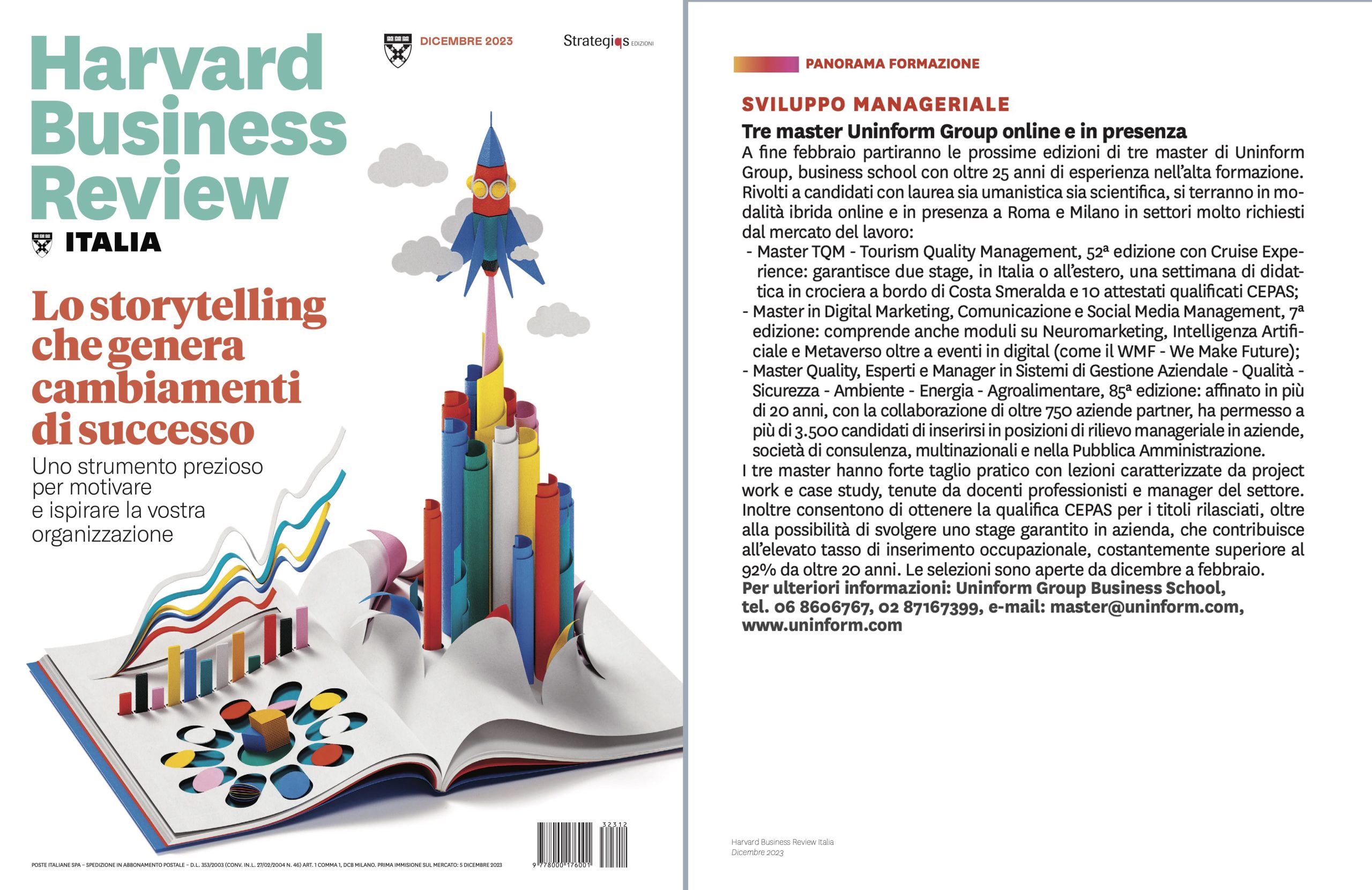 Articolo Harvard Business Review