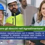 Quali sono gli sbocchi professionali del settore Agroalimentare?