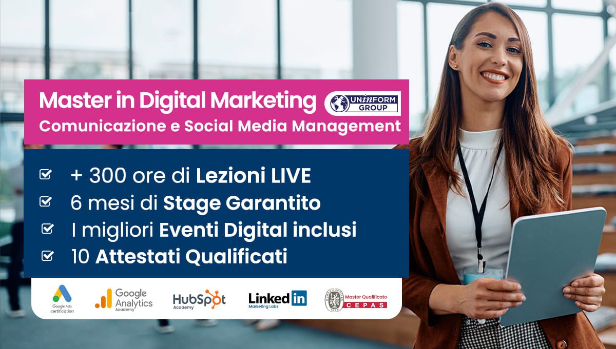 Master in Digital Marketing - Uninform Group