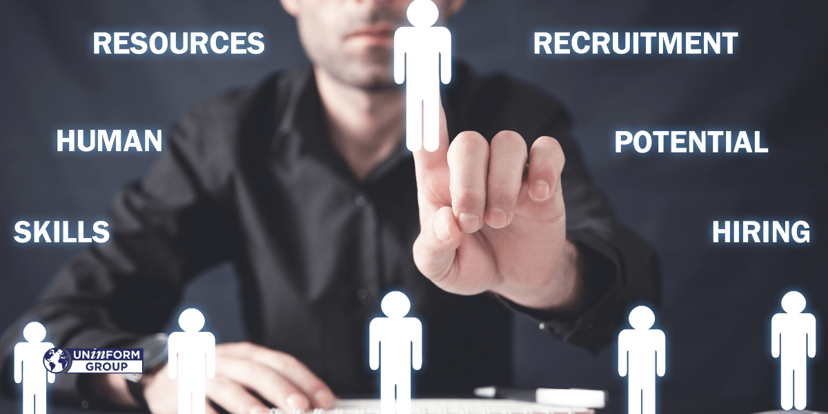 Selezione del personale con focus su human resources, recruitment e hiring