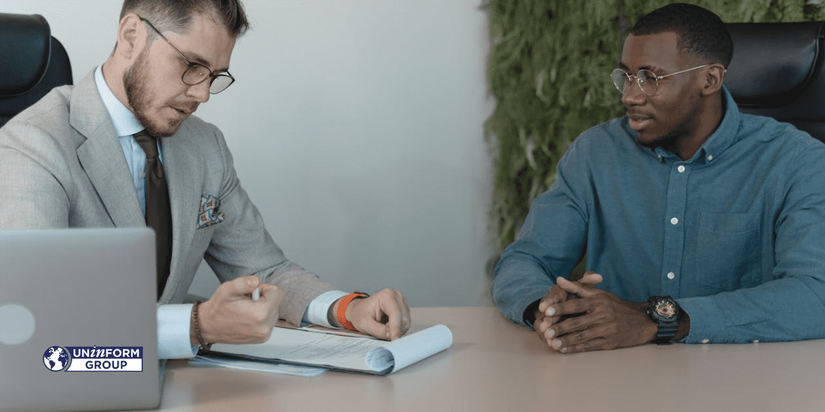 HR Business Partner con un manager durante riunione strategica sulle Risorse Umane.