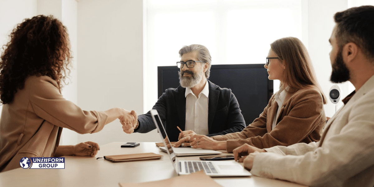 Recruiter HR durante un colloquio di lavoro nel 2026 con utilizzo di strumenti digitali e analisi delle competenze.